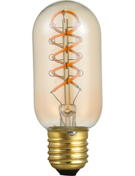 SPL filament flexLED buislamp 5W E27 230V 2000K kleur 820 goud dimbaar