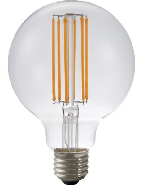SPL filament LED globelamp 95mm 5,5W E27 230V 2500K kleur 925 helder dimbaar
