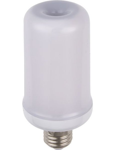 SPL LEDlamp T58 4W E27 85-265V 1600K flicker flame niet dimbaar