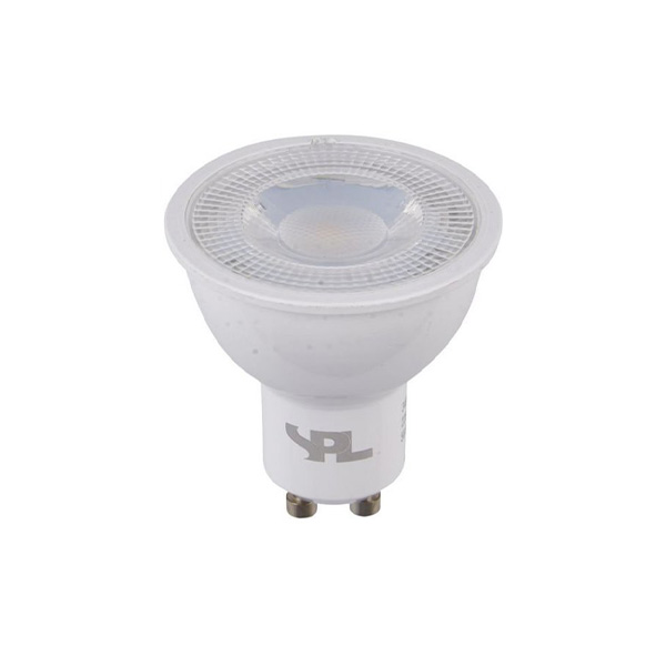 SPL LEDspot MR16 5W GU10 230V 3000K kleur 830 36° 100-250V niet dimbaar