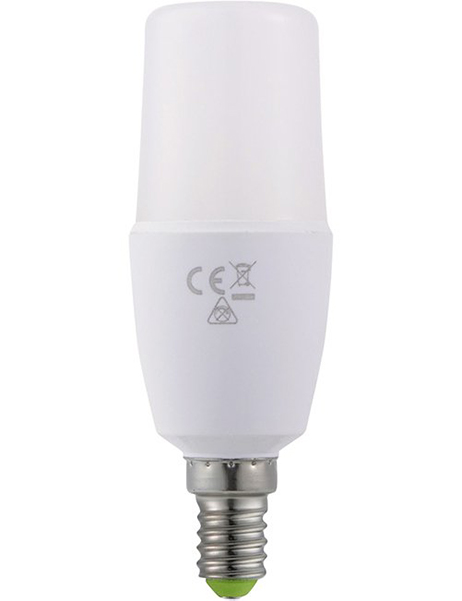 SPL LED buislamp 7W E14 95V-265V 3000K kleur 830 opaal niet dimbaar