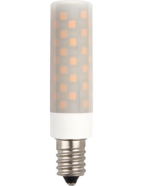 SPL LED buislamp 6W E14 230V 3000K kleur 830 mat dimbaar