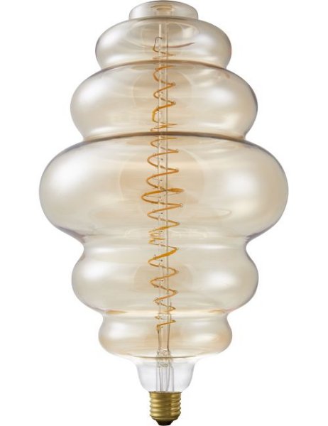 SPL fil LEDlamp BIG FleX Lampion 6W E27 230V 2000K kleur 920 goud dimbaar