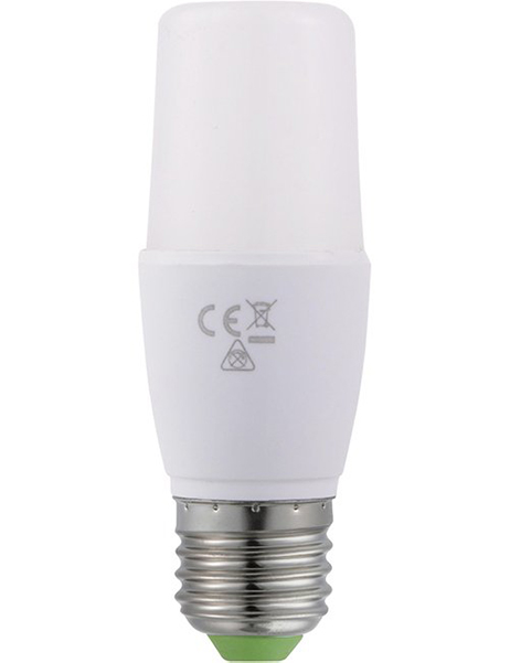 SPL LED buislamp 7W E27 95V-265V 3000K kleur 830 opaal niet dimbaar