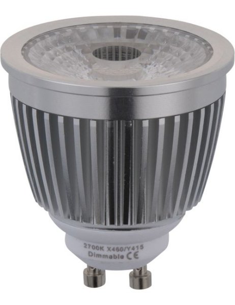 SPL LEDspot MR16 4,5W GU10 230V 2700K kleur 827 38° dimbaar