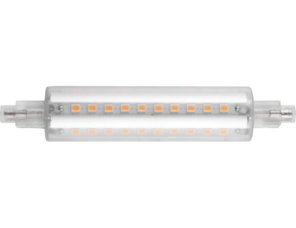 SPL LEDlamp R7s 117mm 11W=70W 230V 2700K kleur 827 mat niet dimbaar