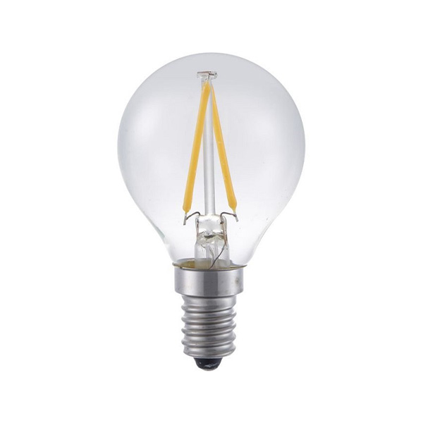 SPL filament LED kogellamp 2W=17W E14 230V 2700K kleur 827 helder dimbaar