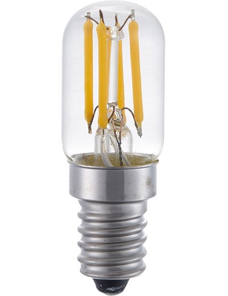 SPL filament LED buislamp 3W E14 230V 2500K kleur 925 20x55mm helder dimbaar