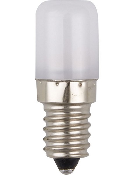 SPL LED buislamp 1,8W E14 230V 2700K kleur 827 18x52mm opaal niet dimbaar