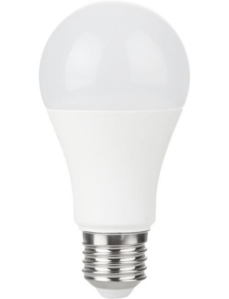 SPL LED normaallamp 10W=60W E27 12V-60V 830 3000K opaal niet dimbaar