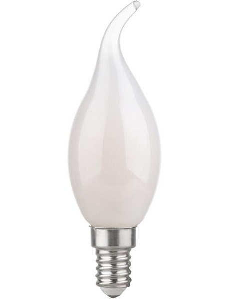 SPL filament LED bentip kaarslamp 2,5W E14 230V 925 2500K opaal dimbaar