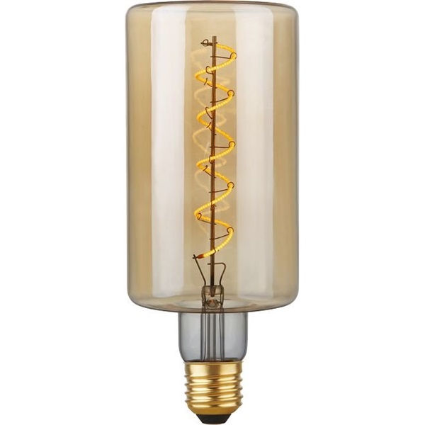 SPL Flex filament LED Bottle 90 lamp 4W E27 220V-240V 922 2200K goud dimbaar