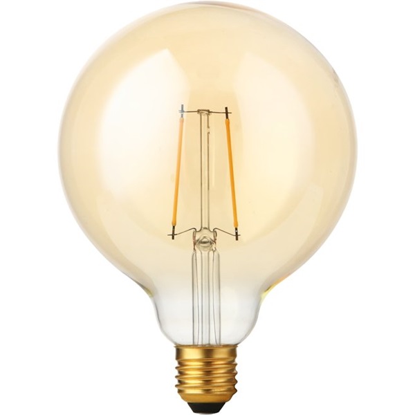 SPL filament LED globelamp 125mm 2,9W E27 220V-240V 922 2200K goud dimbaar
