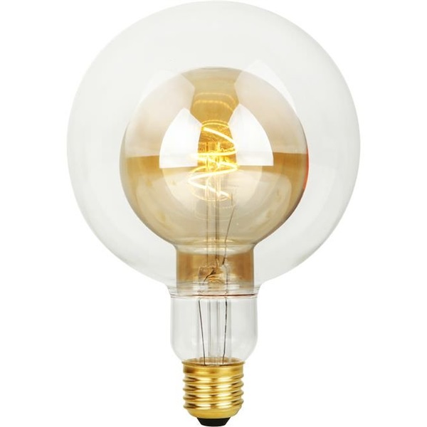 SPL Flex double filament LED globelamp 125mm 4,9W E27 220V-240V 922 2200K goud dimbaar