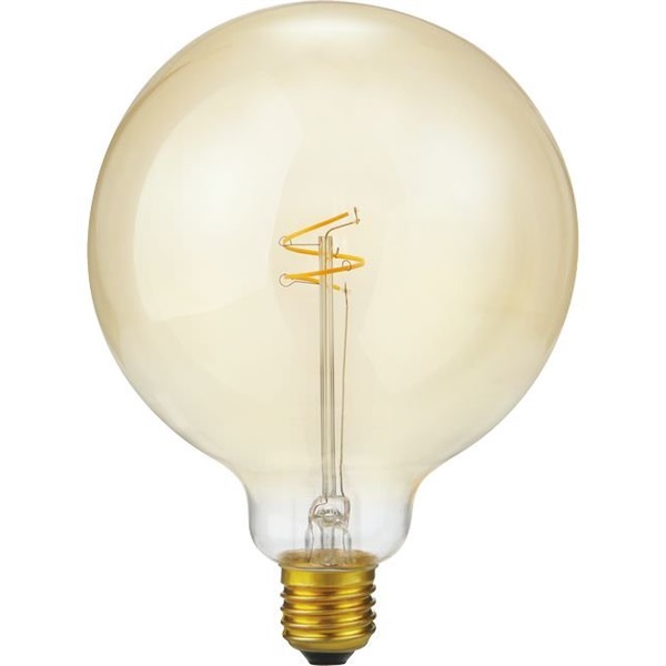 SPL Slim Flex filament LED globelamp 125mm 2,9W E27 220V-240V 922 2200K goud dimbaar