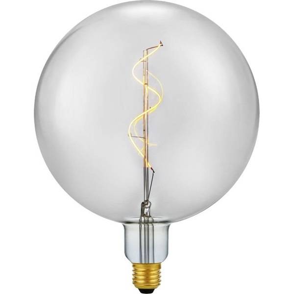 SPL Slim Flex filament LED globelamp 200mm 5,5W E27 220V-240V 822 2200K rookglas dimbaar