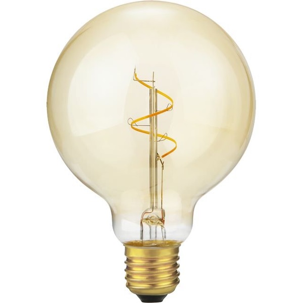 SPL Slim Flex filament LED globelamp 95mm 2,9W E27 220V-240V 922 2200K goud dimbaar