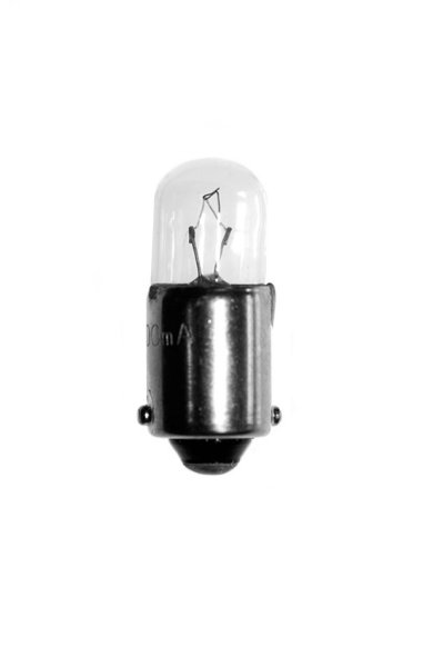 Lamp Ba9s 24V 80mA 2W 10x28mm helder 10000h