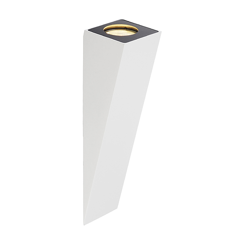 SLV Altra Dice WL-2 GU10 50W wand opbouwarmatuur wit 151561 310640
