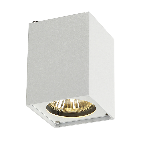SLV 151511  Altra Dice CL-1 GU10 ES50 35W plafond opbouwarmatuur wit