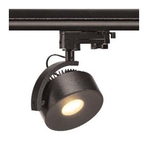 SLV Kalu Track LEDdisk 12W 3000K warmwit 3 fase rail armatuur met Philips Fortimo Module