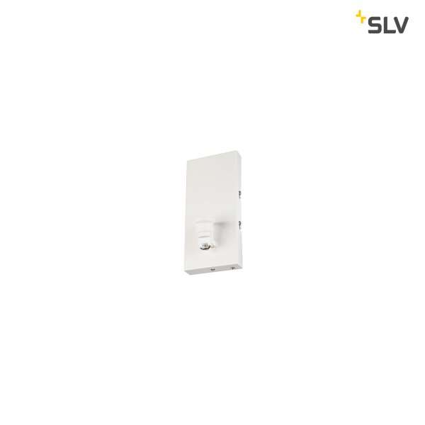 SLV 1001272 Fenda E27 wand opbouwarmatuur exclusief kap E27 40W wit