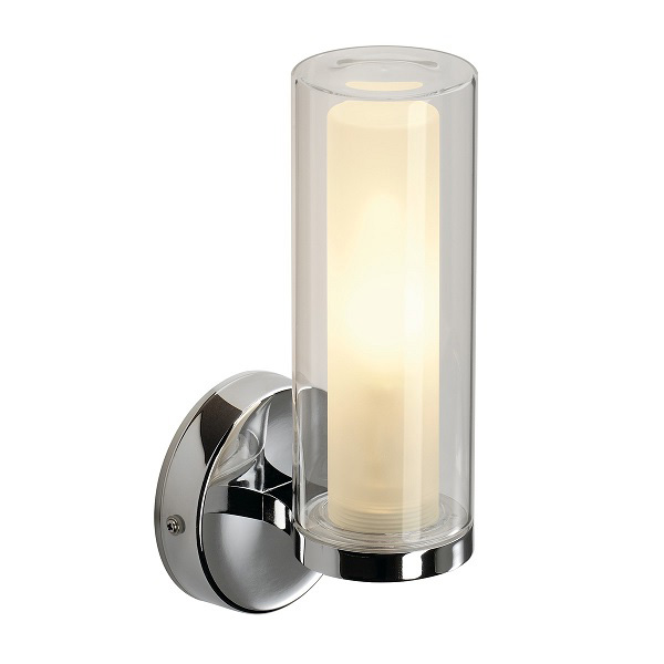 SLV 1002228 WL106 WL wand opbouwarmatuur E14 40W IP44 chroom