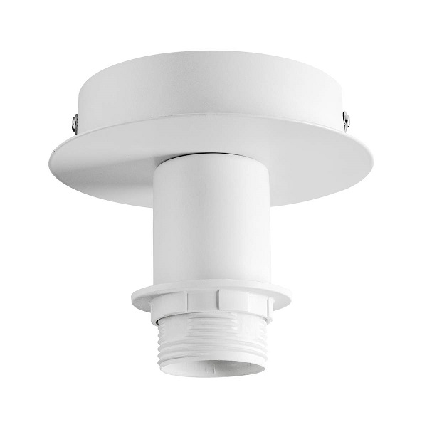 SLV 155551 Fenda E27 plafondarmatuur wit max. 40W (exclusief kap)