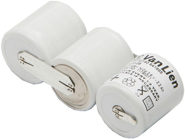 Van Lien accu 3 D 3,6V 2,0Ah HT 11190011V