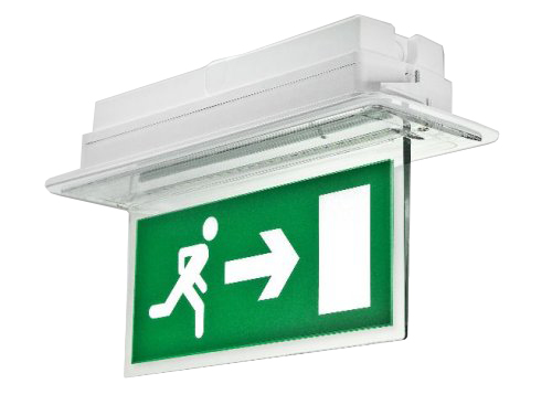 MacBright TIC 4W LED 4000K IP65 nood/cont inbouw
Levering is zonder pictogram, armatuur heeft een afdekplaat met sleuf.