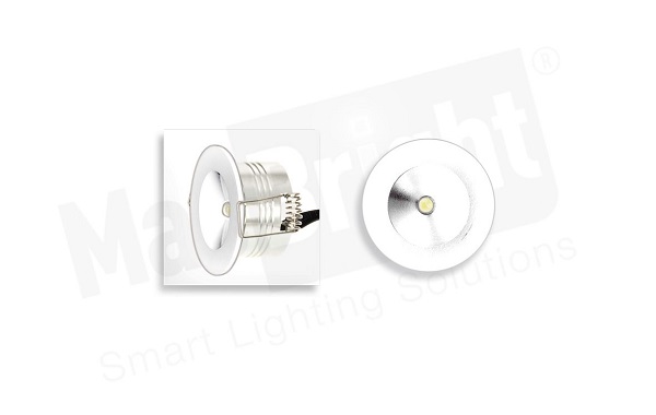 MacBright Orion 3W LED 4000K kleur 840 IP20 nood inbouwarmatuur wit