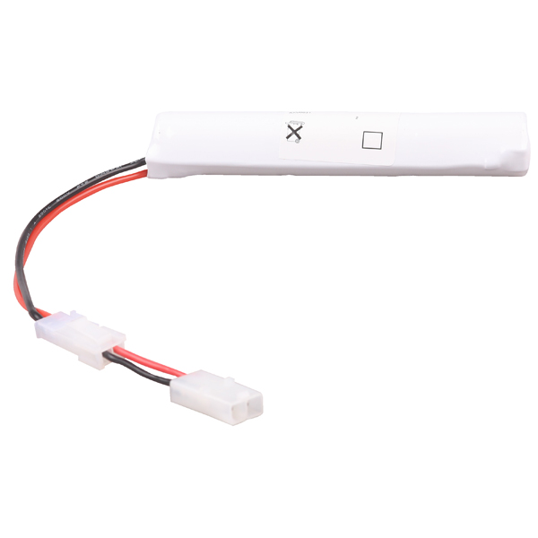 Sec NiMH accu 3,6V 1800mAh stick AKU0031 met connector 130mm x 25mm