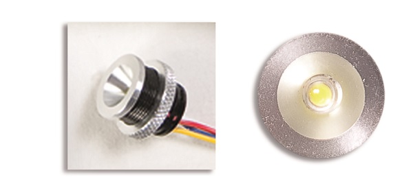 MacBright Sirius 3W LED 5000K kleur 850 IP20 nood inbouwarmatuur alu