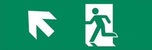 MacBright Ede Tec Tiel pictogram H nooduit links omhoog
ISO 7010