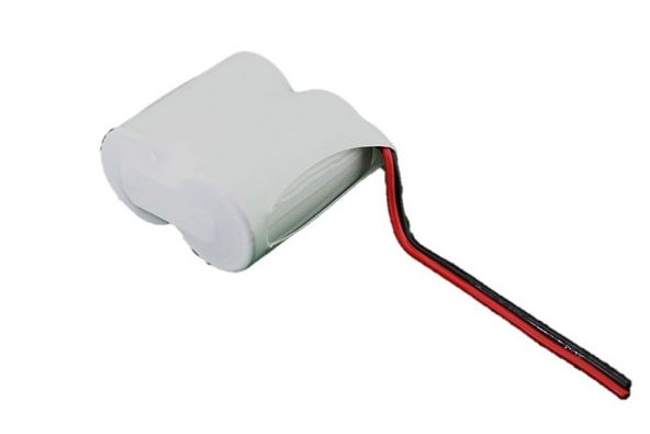 BYD NiCd accu 2,4V 4,0Ah SBS naast elkaar voor Famostar noodverlichting met connector