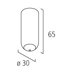 Eutrac 99-284-3 kap voor mechanische haak 3f spanningsrail zilvergrijs

