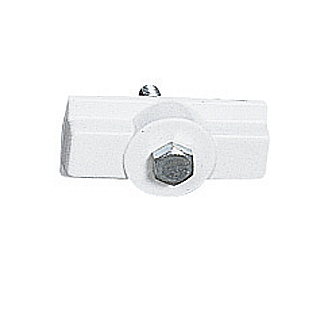 Ivela 3f mechanische adaptor met M8 bout maximaal 10kg wit
