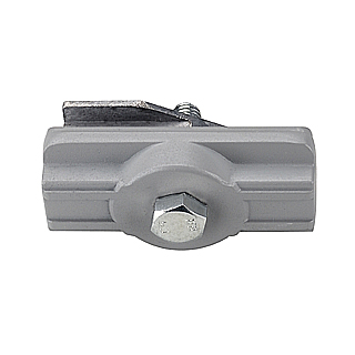 Ivela 3f mechanische adaptor met M8 bout maximaal 10kg grijs