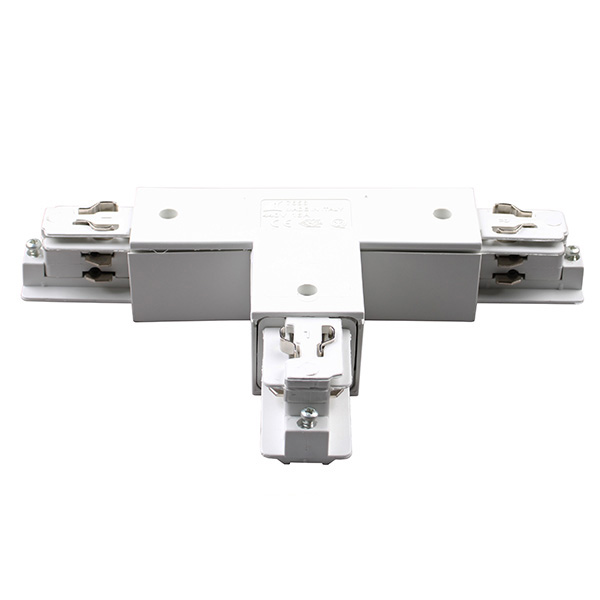 Ivela 7656-11-W31 3f vierkant T stuk aarde buiten links wit