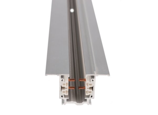 Nordic Global XTSF 4400-1 3fase spanningsrail inbouw grijs 4m
