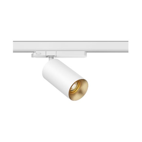 Karizma Luce Dea Juno M 3f LED spot 20W 927 2700K 40° wit binnenring goudkleurig dimbaar
