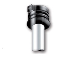 Eutrac 99-085-2 inzetnippel voor 3f spanningsrail adapter M13x1 inwendig zwart