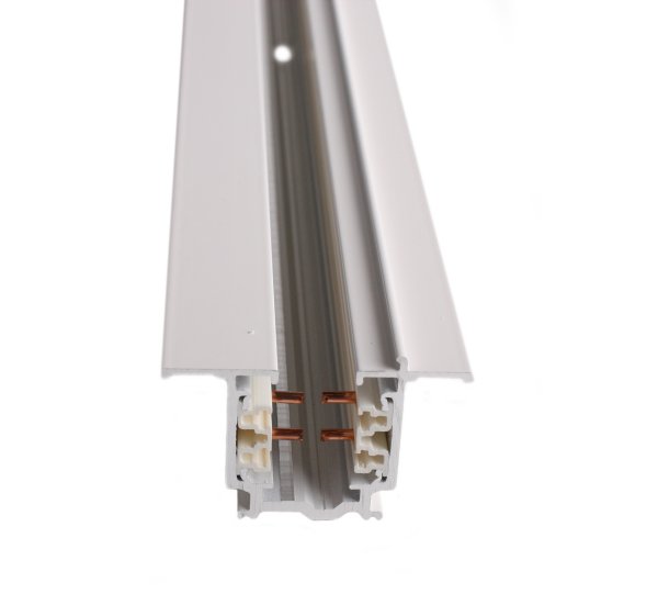 Nordic Global XTSF 4100-3 3f spanningsrail inbouw 1m wit