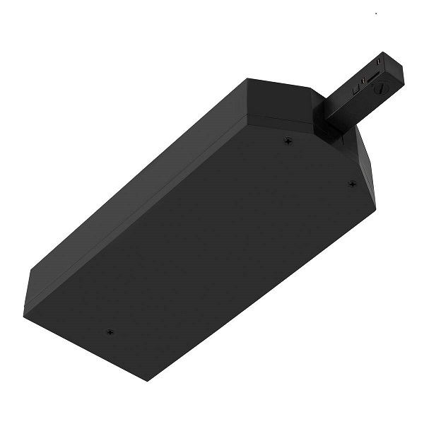 SLV 1007083 48V Track trafo behuizing met 48V Track eindvoeding zwart L