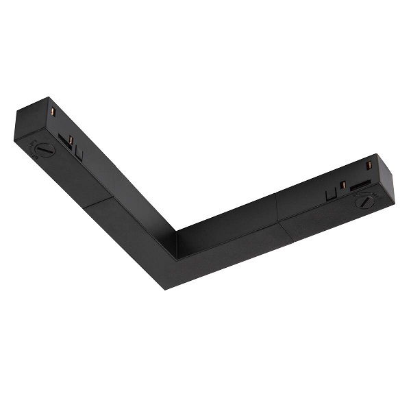 SLV 1006571 48V Track hoekstuk vast elektrisch Dali zwart