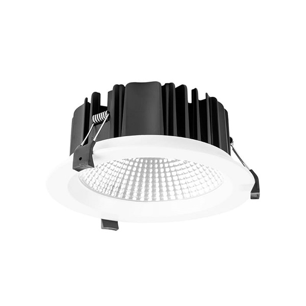 Tronix 136-356 Reflector LED inbouw downlighter 225mm 6-15W 840 4000K 60° IP44 met niet dimbare LEDdriver