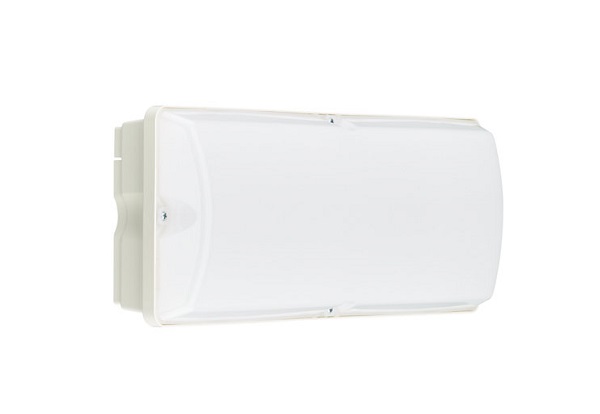 Philips WL055V LEDinaire portiek 6W 3000K kleur 830 IP65 portieksarmatuur wit zonder schemerschakelaar