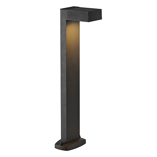 SLV 232295 Quadrasyl SL 75 GX53 11W bolderarmatuur met betonankerset IP44 antraciet