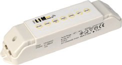 SLV Easy LIM Pro RF master 3 kanaals RGB 350mA 5x1W PowerLED per kanaal, exclusief 24V voeding, unit stuurt 350mA uit 470610 312150
17 voorgeprogrammeerde programma's, pauzefunctie, fade en brightness instelbaar, memory functie bij spanningsverlies, voor meer LED's met slave unit uit te breiden.