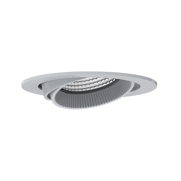 Fulla Small LED inbouwdownlighter kantel - en draaibaar 30W voor vlees 55° grijs